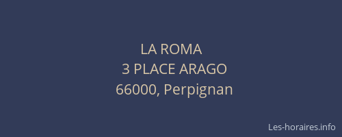 LA ROMA