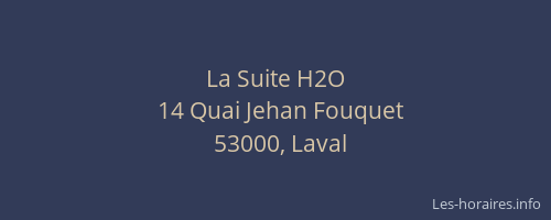 La Suite H2O