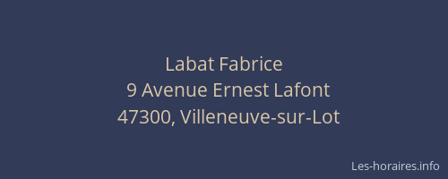 Labat Fabrice