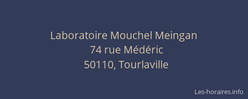 Laboratoire Mouchel Meingan