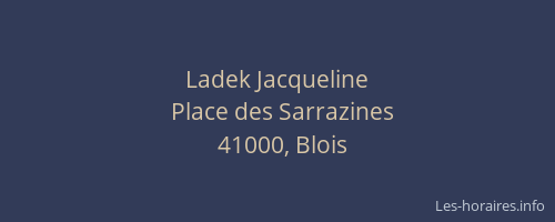 Ladek Jacqueline