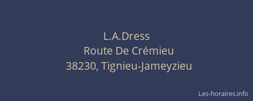 L.A.Dress