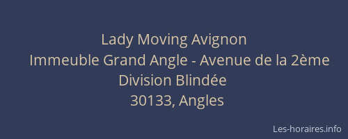 Lady Moving Avignon