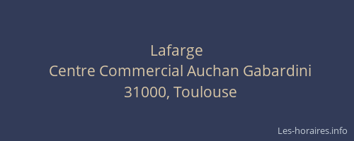 Lafarge