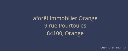 Laforêt Immobilier Orange