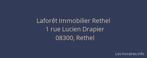 Laforêt Immobilier Rethel