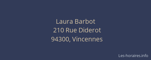 Laura Barbot