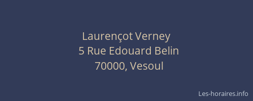 Laurençot Verney