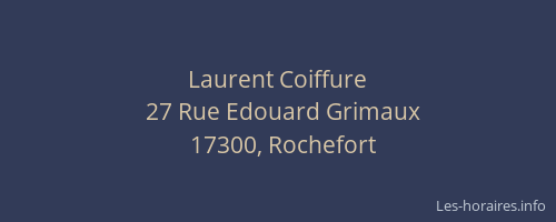 Laurent Coiffure