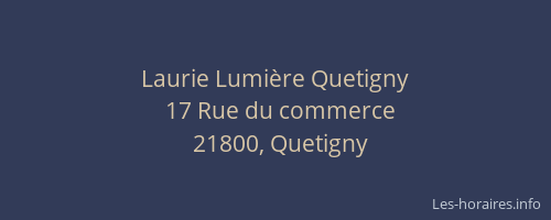 Laurie Lumière Quetigny