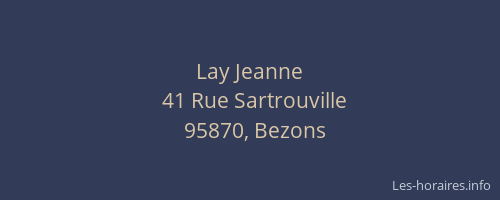 Lay Jeanne