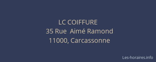 LC COIFFURE