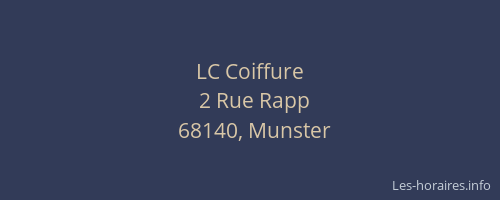 LC Coiffure