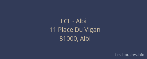 LCL - Albi