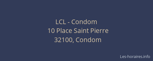 LCL - Condom
