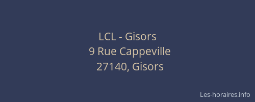 LCL - Gisors