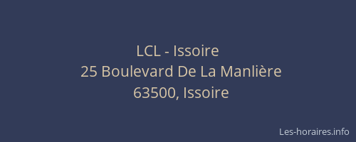 LCL - Issoire