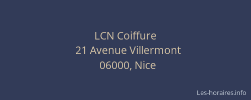 LCN Coiffure