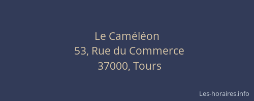 Le Caméléon