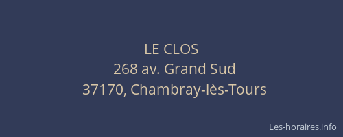 LE CLOS