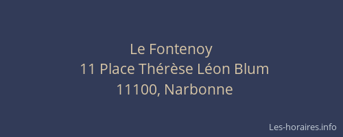 Le Fontenoy