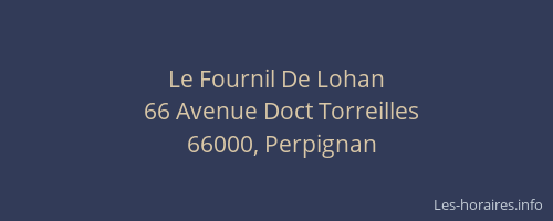 Le Fournil De Lohan