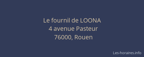 Le fournil de LOONA