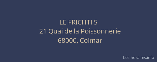 LE FRICHTI'S