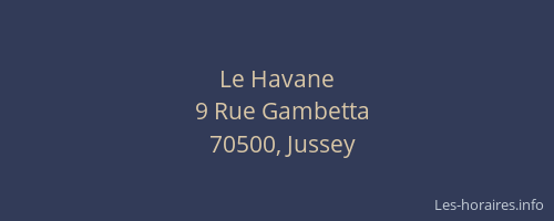 Le Havane