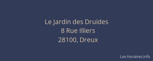 Le Jardin des Druides