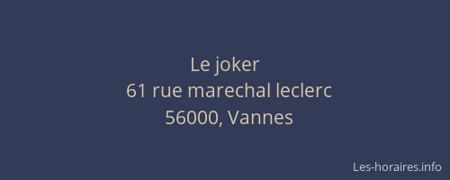 Le joker