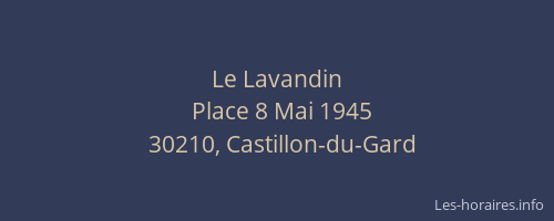 Le Lavandin