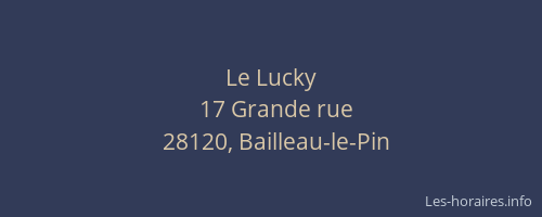 Le Lucky