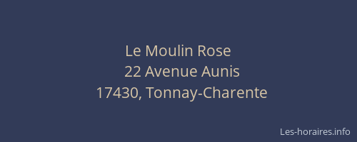 Le Moulin Rose