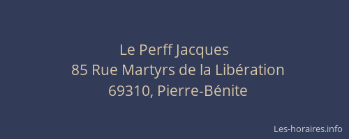 Le Perff Jacques