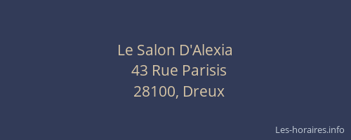 Le Salon D'Alexia