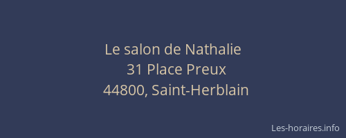 Le salon de Nathalie