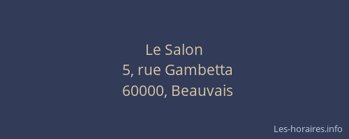 Le Salon