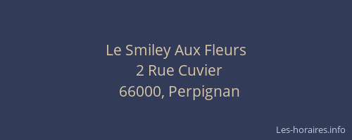 Le Smiley Aux Fleurs