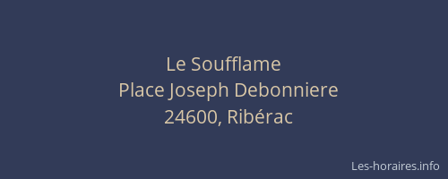 Le Soufflame