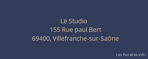 Le Studio