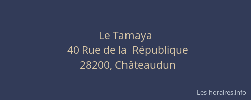 Le Tamaya