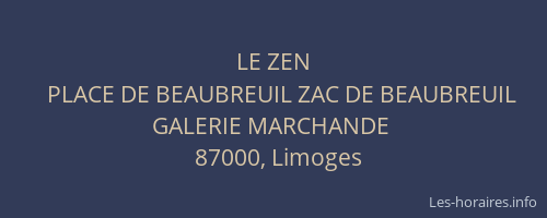 LE ZEN