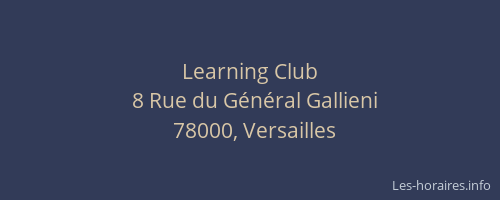 Learning Club