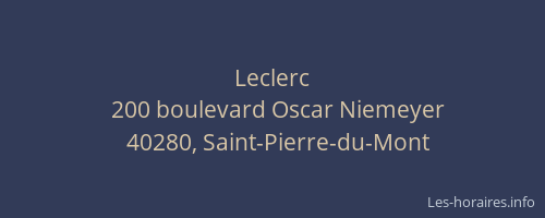 Leclerc