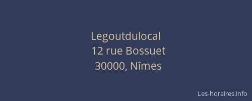 Legoutdulocal