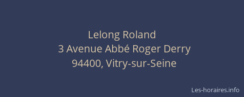 Lelong Roland