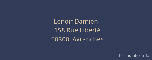Lenoir Damien
