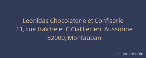 Leonidas Chocolaterie et Confiserie