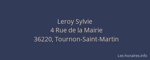 Leroy Sylvie